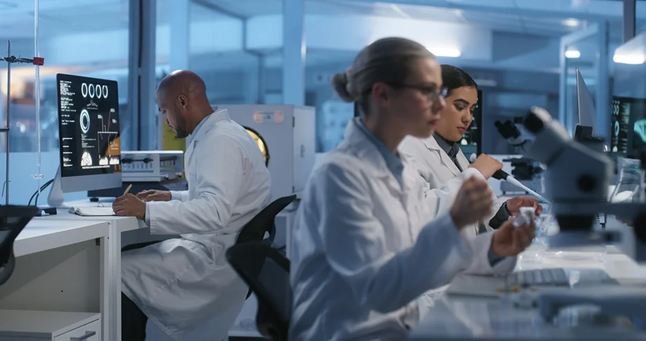 research laboratory on exosomes